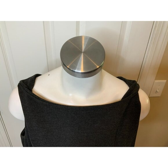 M.M. LaFleur Dark Gray Sleeveless Shift Dress, Size +1 | 1X - Picture 2 of 6